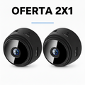 Pack 2 Mini Cámaras Espía WiFi A9 – Vigilancia HD Interior