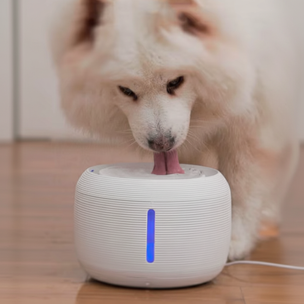 Fuente de Agua Inteligente y Silenciosa para Mascotas