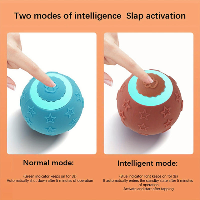 Pelota de Juguete Inteligente e Interactiva para Gatos