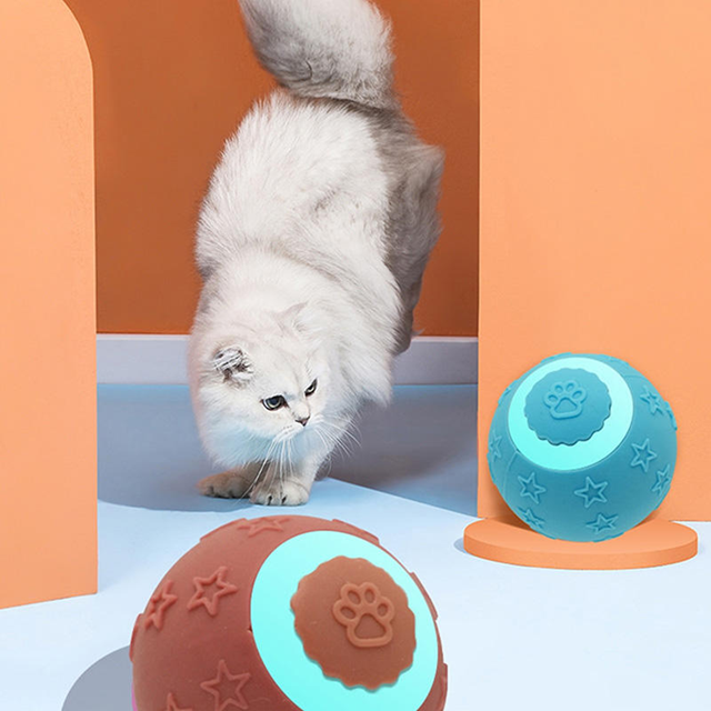 Pelota de Juguete Inteligente e Interactiva para Gatos