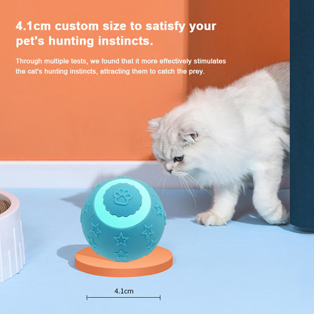 Pelota de Juguete Inteligente e Interactiva para Gatos