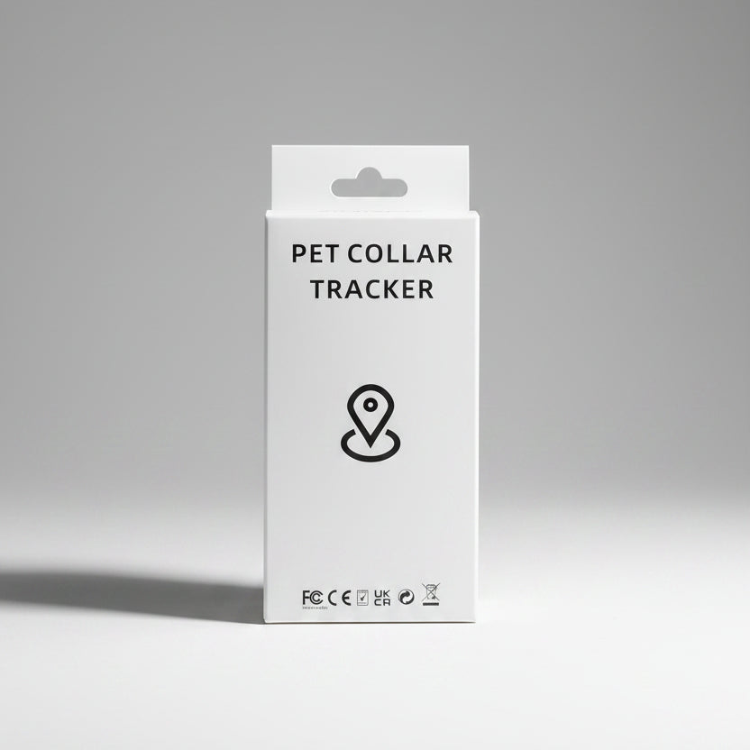 Collar Rastreador Gps Perro - Gato Airtag - Android / Apple (Color Negro)