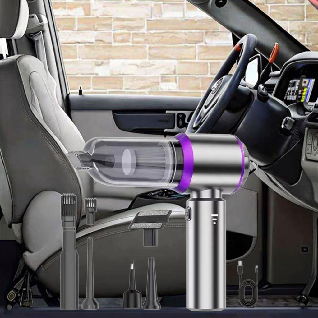 Aspiradora Inalámbrica Portátil 20,000 Pa – Auto, Hogar y Oficina