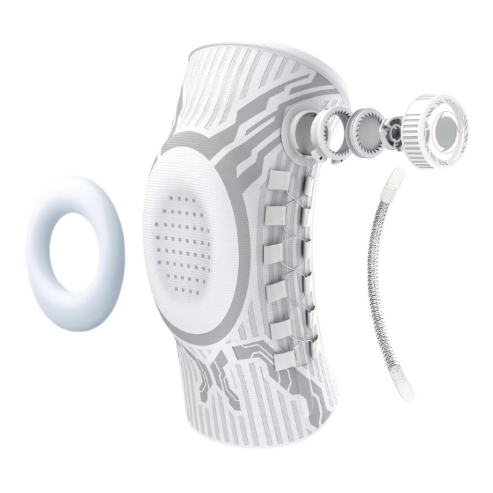 Rodillera Deportiva con Dial Knob y Soporte Lateral con Resorte
