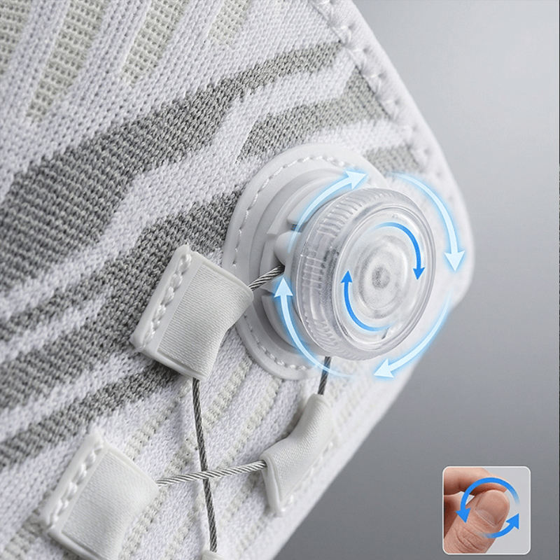 Rodillera Deportiva con Dial Knob y Soporte Lateral con Resorte
