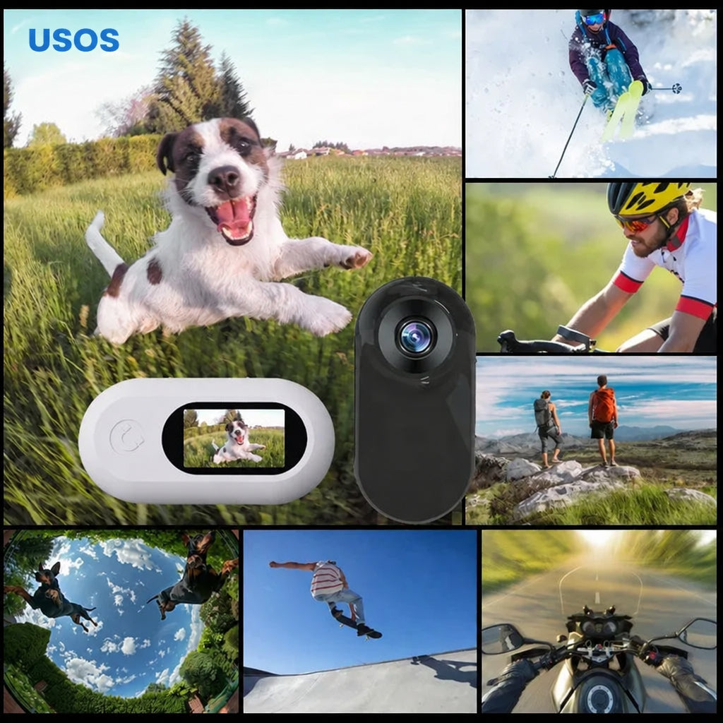 Usos de la mini cámara HD para mascotas: graba lo que ve tu perro, también en deportes