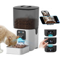 Comedero automático con cámara 6 L para gatos y perros, con vista en el celular
