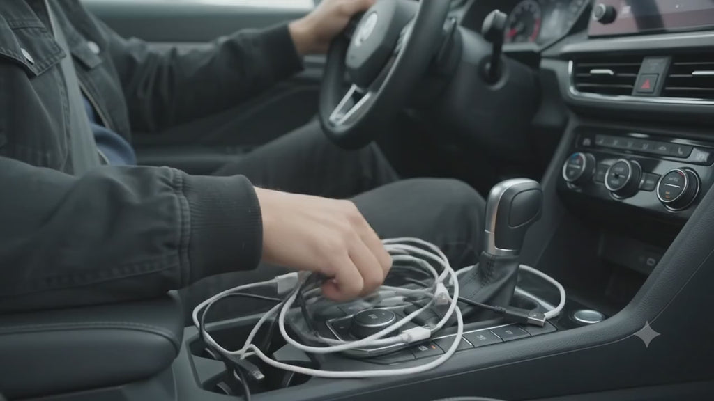 Adaptador CarPlay y Android Auto Inalámbrico 2 En 1 WiFi 6